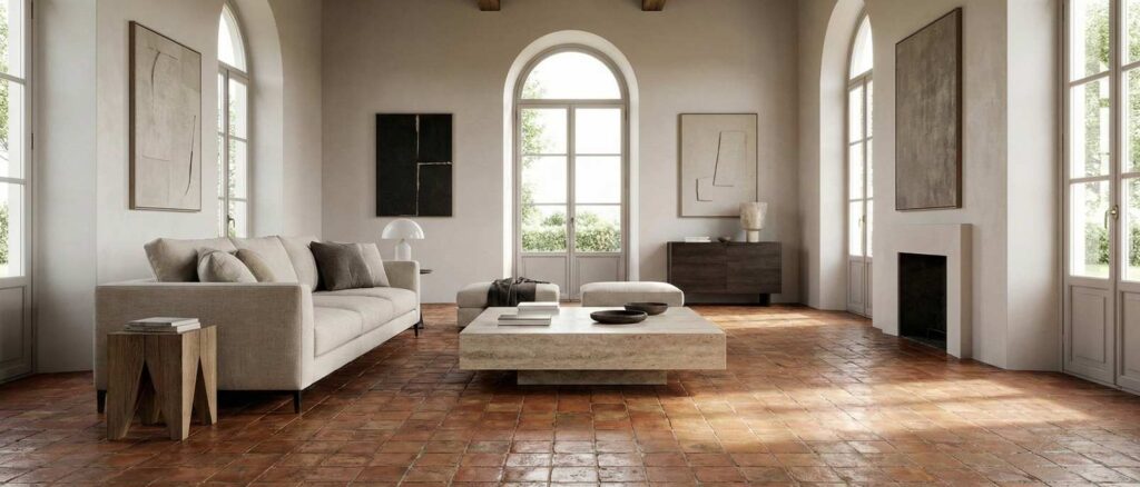 suelo de terracota como valor añadido para su patrimonio inmobiliario