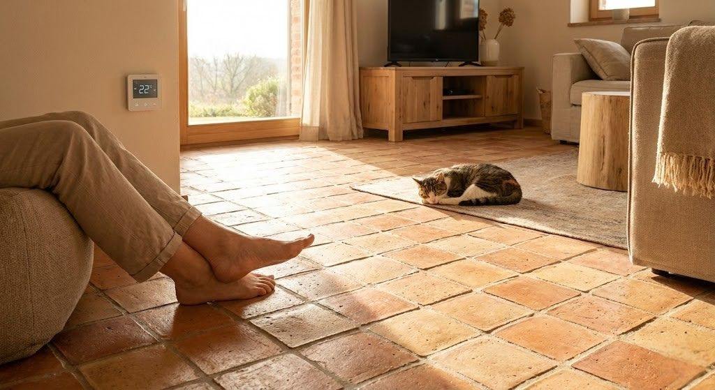 inercia térmica de las losas de barro cocido